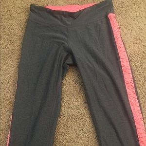 Champion gray/pink workout leggings